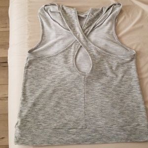 Women's Crossback Sleeveless Hoodie